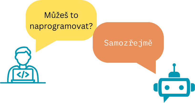 Můžeš to naprogramovat AI?; AI: jistě